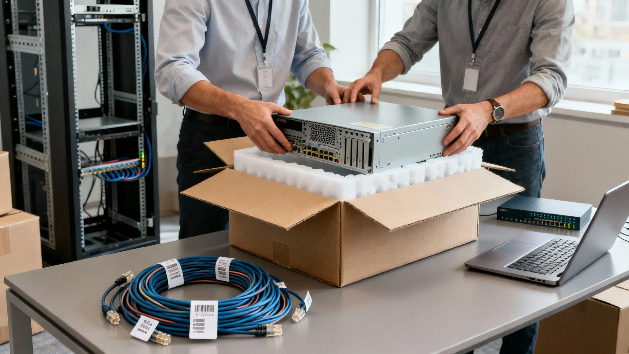 Deploying Computers Office IT Relocation Service Guide | Tbourke Solutions