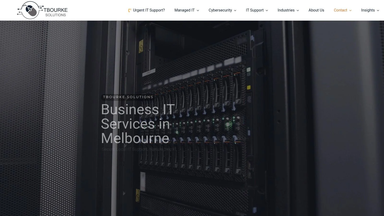Screenshot from http://tbourke-solutions.com.au/contact